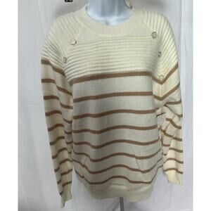 ePretty Pullover Sweater Round Neck Pullover Sweater Size XL New With Tags. NWT